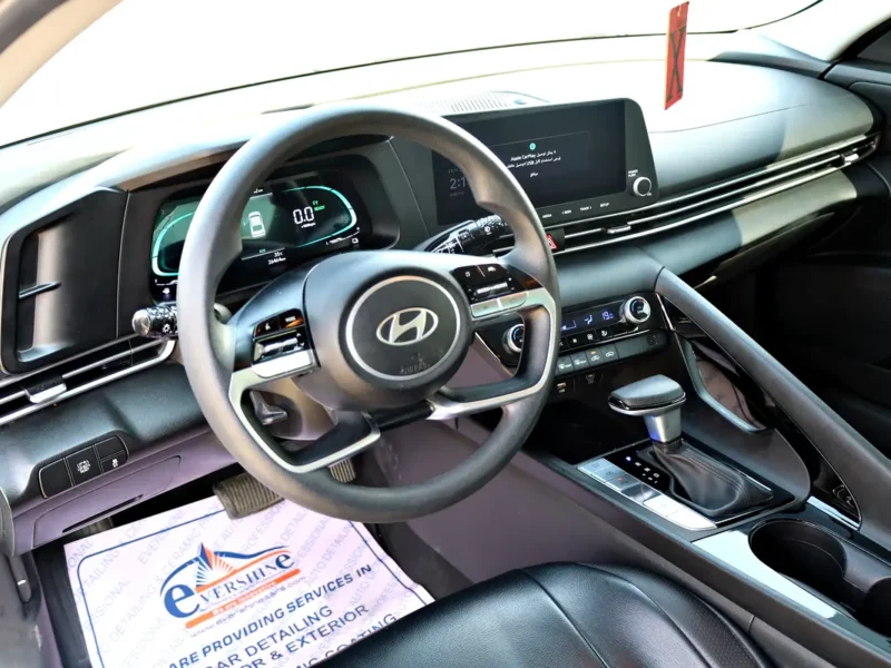 2024 Hyundai Elantra Other 4 Cylinder Engine GCC Specs White Black