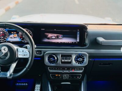 2021 MERCEDES BENZ G 63 White-Black CHASSIS GUARANTEE