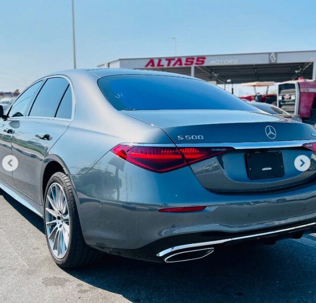 2021 MERCEDES-BENZ S 500 Grey CHASSIS GUARANTEE