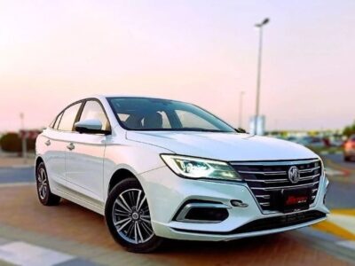 MG 5 MG 5 LUXURY 1.5L AT 2023 MODEL WHITE BEIGE COLOR