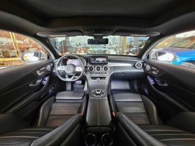 2019 Mercedes-Benz C 300 ECO TURBO V4 COUPE Silver Black
