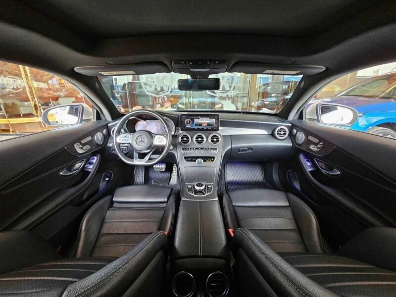 2019 Mercedes-Benz C 300 ECO TURBO V4 COUPE Silver Black