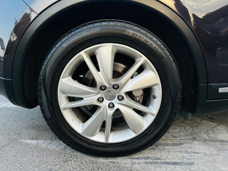 2018 Infiniti QX70 3.7L V6 Engine SUV Black Brown