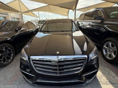 2017 Mercedes-Benz S 350 3.5 Litre 6 Cylinders Engine Black Beige