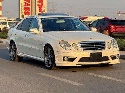 2008 Mercedes-Benz E-Class E 63 AMG Excellent Condition White Black