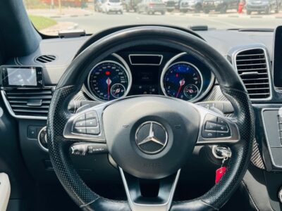 2016 MERCEDES BENZ GLE 43 3.0L Twin-Turbocharged V6 Engine Black Beige