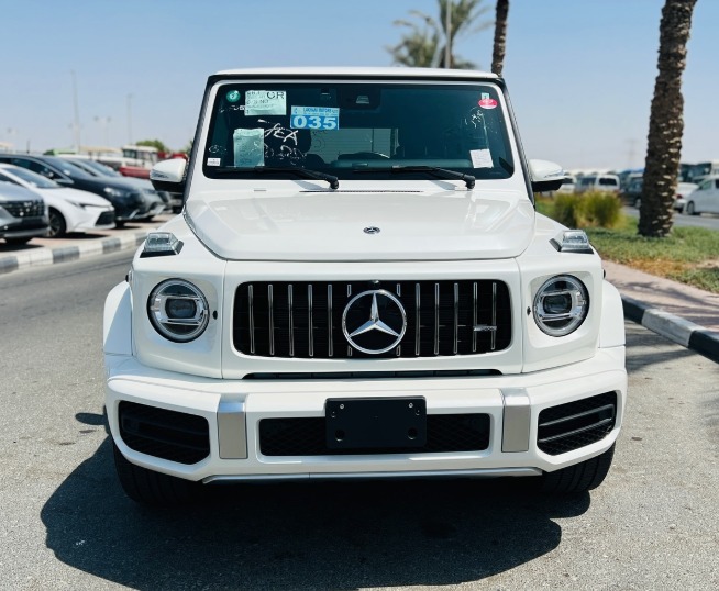 2019 MERCEDES BENZ G 63 AMG 4.0L V8 Biturbo Engine White Black