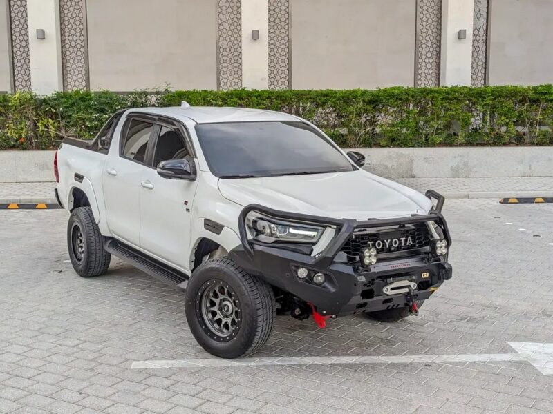 2023 Toyota Hilux GR Sport 4.0L V6 Petrol Automatic White Black GCC Specs