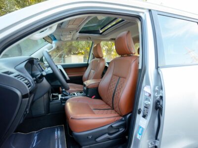 2019 Toyota Prado VXR 4 Cylinder Engine 4WD GCC Specs Silver Brown