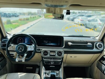 2019 MERCEDES BENZ G 63 Matte Black-Beige FULL OPTION