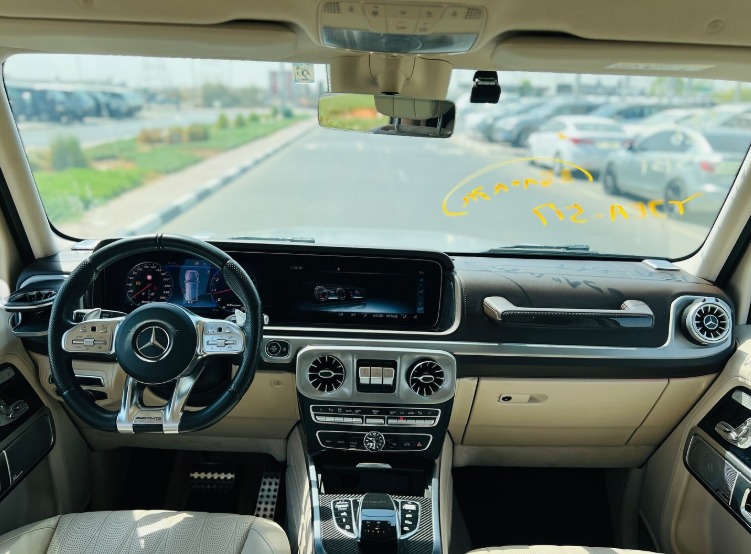 2019 MERCEDES BENZ G 63 Matte Black-Beige FULL OPTION