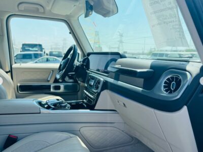 2021 MERCEDES BENZ G 63 White-Beige FULL OPTION