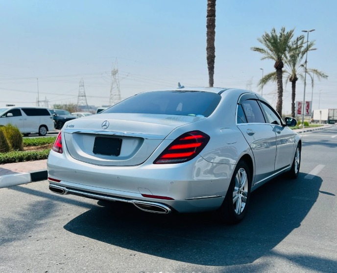 2019 MERCEDES BENZ S 450 Silver-Black CHASSIS GUARANTEE