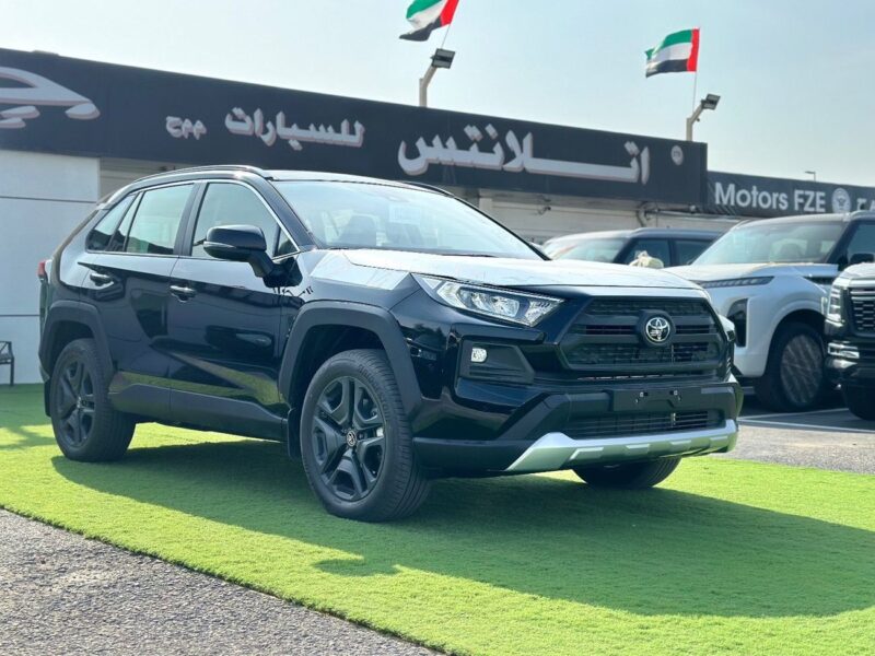 2025 Toyota RAV 4 2.5L 4 Cylinder Engine Black White Adventure GCC