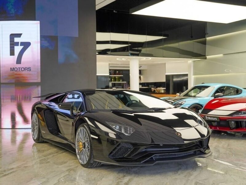 Lamborghini Aventador S 6.5L Naturally Aspirated V12 2018