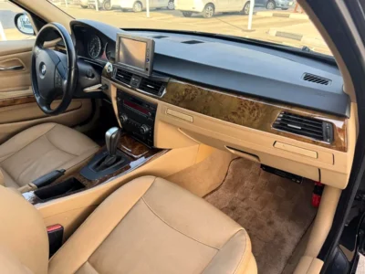 2007 BMW 3-Series 323i 6 Cylinders Engine Black Beige Sedan