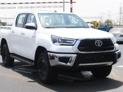 2025 Toyota Hilux 2.4L Diesel MT 4 Cylinder Engine White Black