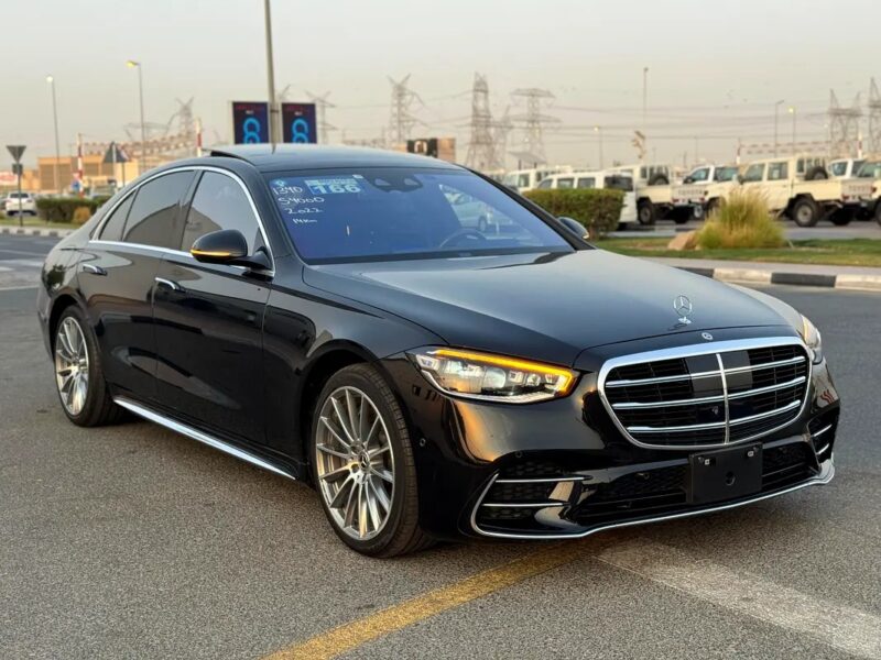 2022 Mercedes-Benz S-Class S 400 4Matic 5A Auction Grade Black