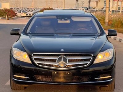 Mercedes Benz CL550 4.6-liter twin-turbocharged V8 2012 Black