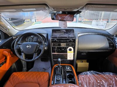 Nissan Patrol Nissan Patrol Platinum V8 5.7l Petrol 2024 White Tan