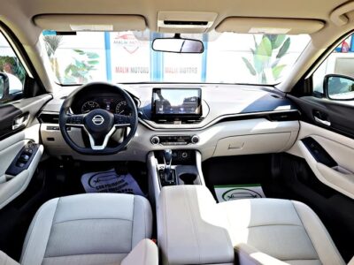 2022 Nissan Altima S 4 Cylinder Engine White Beige