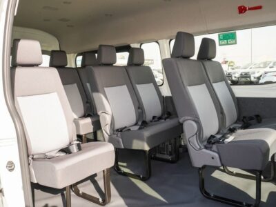 2025 Toyota HiAce 3.5L MT Petrol 6 Cylinder Engine GCC Specs White Beige