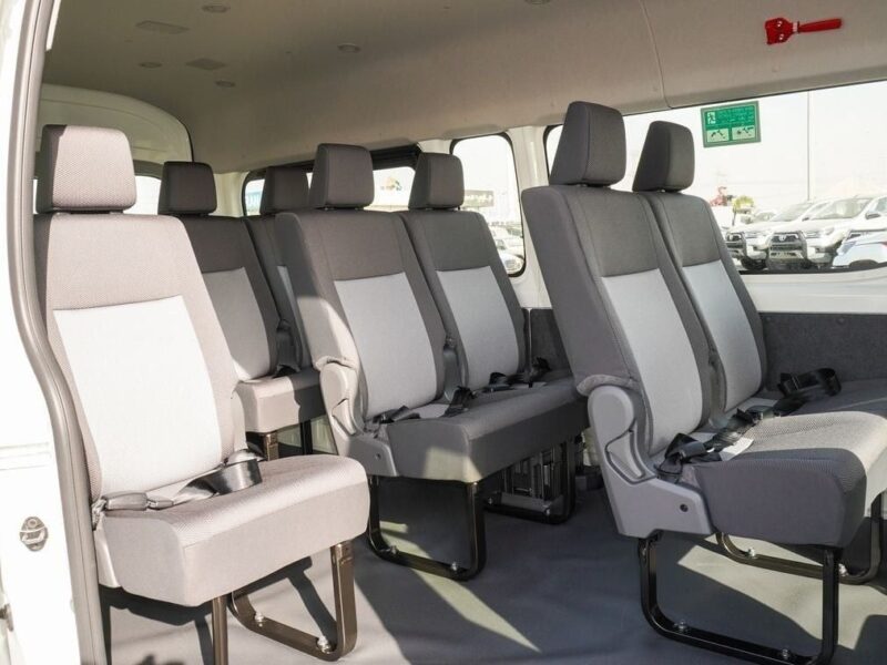 2025 Toyota HiAce 3.5L MT Petrol 6 Cylinder Engine GCC Specs White Beige