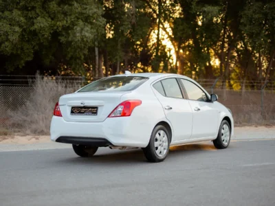 2024 Nissan Sunny SV 4 Cylinders Engine White Beige GCC Specs FWD