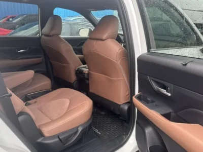 2025 Toyota Grand Highlander i-Force MAX 0KM Hybrid White Tan