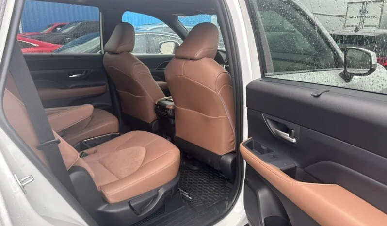 2025 Toyota Grand Highlander i-Force MAX 0KM Hybrid White Tan