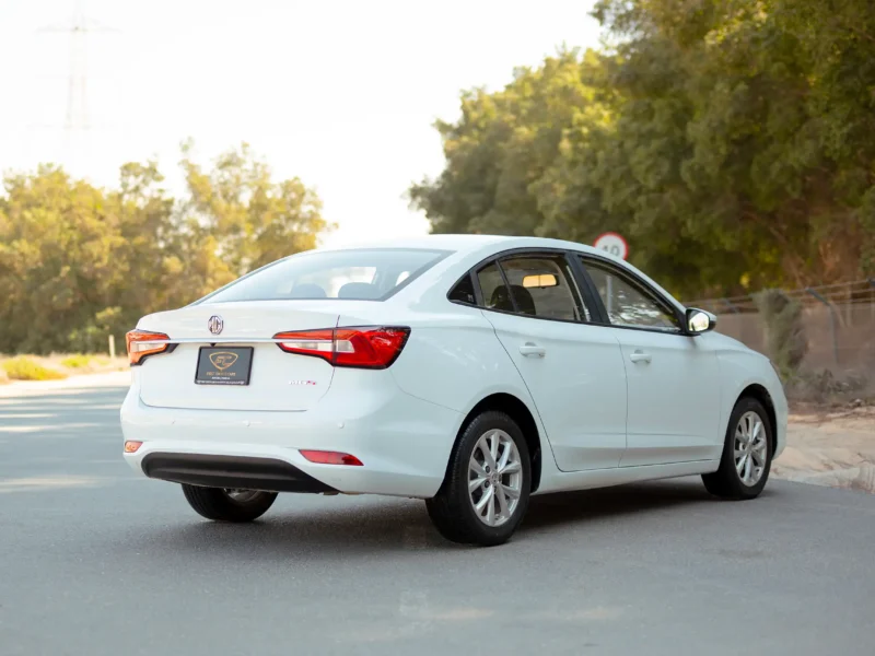 2022 MG 5 Comfort 4 Cylinders Engine Grey White GCC Specs FWD