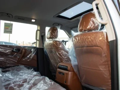 2025 Infiniti QX80 5.6 litre V8 Engine Petrol GCC Spec 0KM White Tan