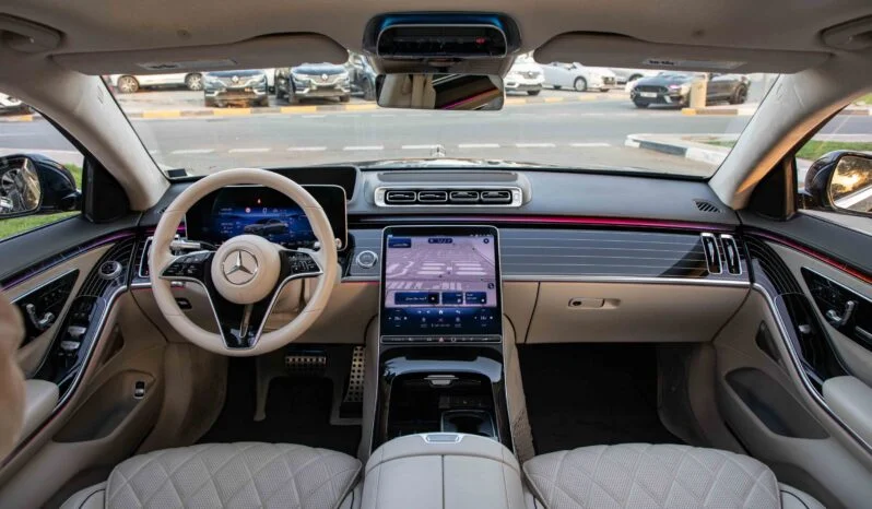 2022 Mercedes-Benz S580 4MATIC 4.0 litre V8 Engine Green Beige