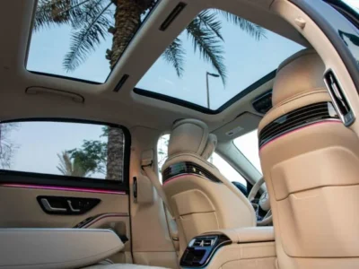 2022 Mercedes-Benz S580 4MATIC 4.0 litre V8 Engine Green Beige