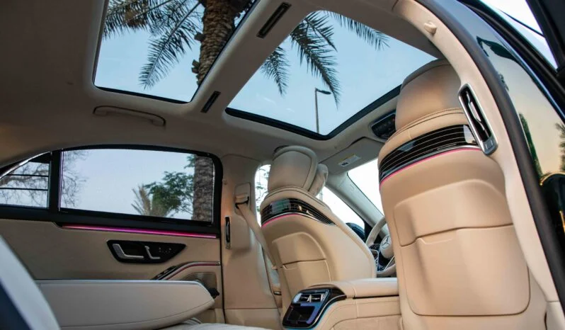 2022 Mercedes-Benz S580 4MATIC 4.0 litre V8 Engine Green Beige