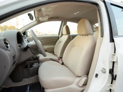 2024 Nissan Sunny SV 4 Cylinders Engine White Beige GCC Specs FWD