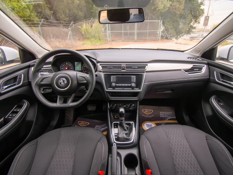 2023 MG 5 Comfort 4 Cylinders Engine GCC Specs White Grey FWD