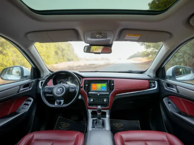 2023 MG RX5 Luxury 4 Cylinder Engine GCC Specs White Red AWD