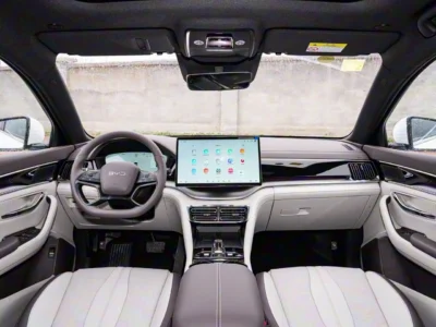 2025 BYD Song Plus DM-I FLAGSHIP SMART DRIVING EDITION Black Beige