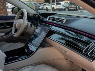 2022 Mercedes-Benz S580 4MATIC 4.0 litre V8 Engine Green Beige