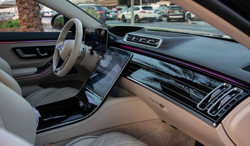 2022 Mercedes-Benz S580 4MATIC 4.0 litre V8 Engine Green Beige