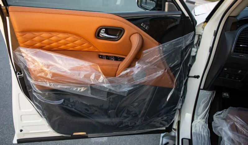 2025 Infiniti QX80 5.6 litre V8 Engine Petrol GCC Spec 0KM White Tan