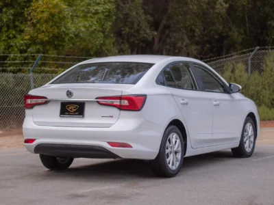 2023 MG 5 Comfort 4 Cylinders Engine GCC Specs White Grey FWD