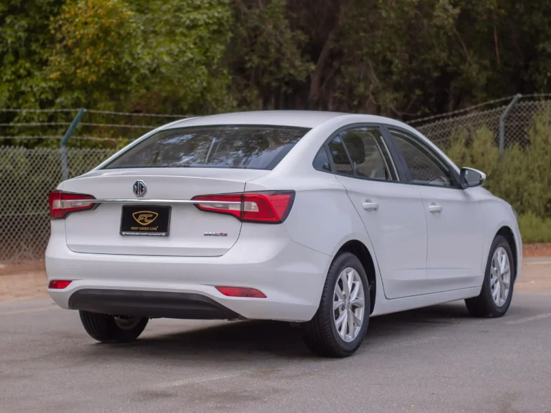 2023 MG 5 Comfort 4 Cylinders Engine GCC Specs White Grey FWD