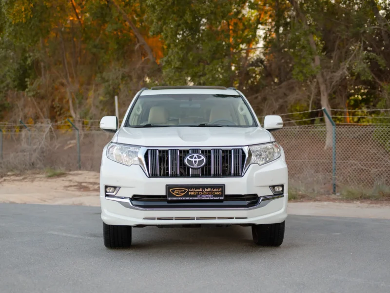 2022 Toyota Prado GXR 6 Cylinders Engine White Beige GCC Specs 4WD
