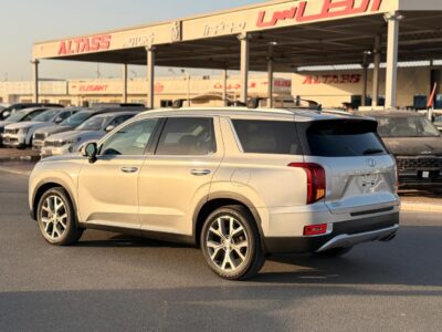 2022 HYUNDAI Palisade SEL 3.8 L V6 Engine Silver White SUV FWD Full Option