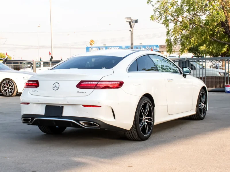 2019 Mercedes-Benz E-Class E450 4Matic Neat and Clean Condition White Red
