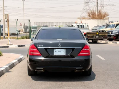 2012 Mercedes-Benz S-Class S 550 6 Cylinders Engine Petrol Black Sedan
