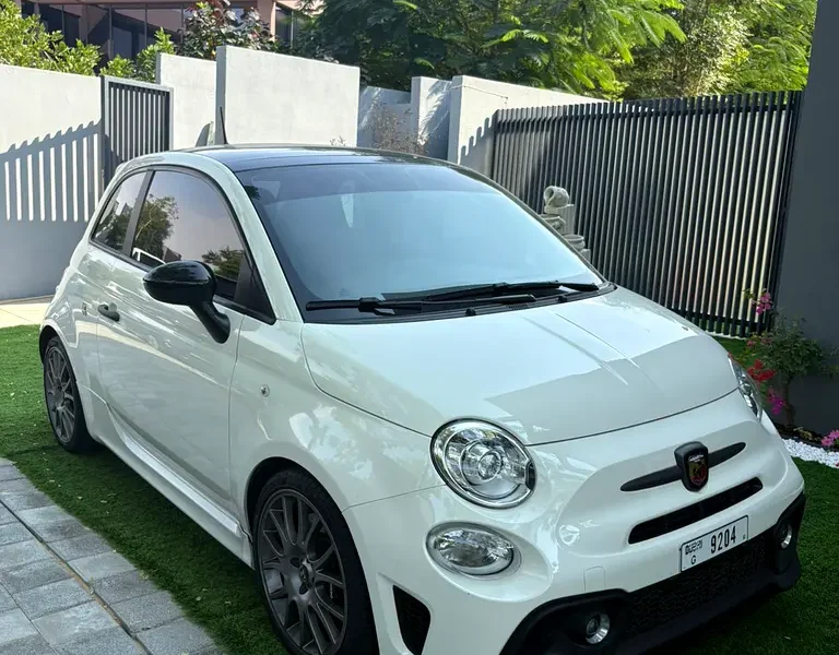 2023 Abarth 695 Turismo 4 Cylinder Petrol Engine White Black Hatchback GCC