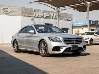 2018 Mercedes-Benz S-Class S 450 in Excellent Condition Silver Black